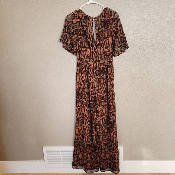 Finders keepers Lana snak prong wide leg pant size Small - Picture 2 of 9